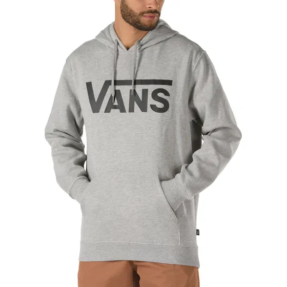 Poleron Vans Con Capucha Vans Classic Cement Heather-black