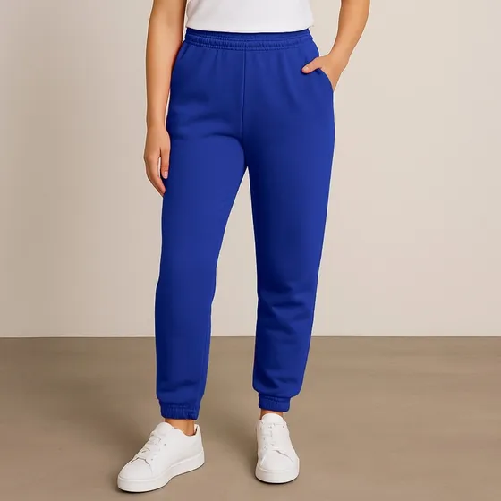 Calça Feminina Moletom Flanelada Peluciada Inverno Comfy