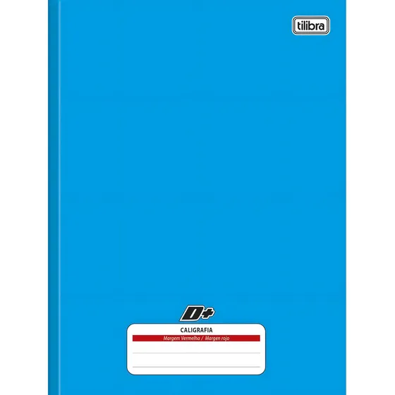 Tilibra D+ Universitário Brochura 96 folhas caligrafia unidade x 1 27.5cm x 20cm