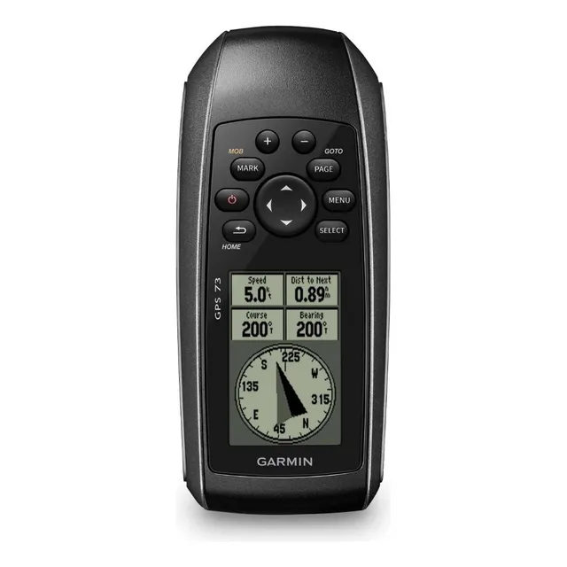Garmin Gps 73 Topografico + Cable Usb Color Negro Mapas Precargados Incluidos No