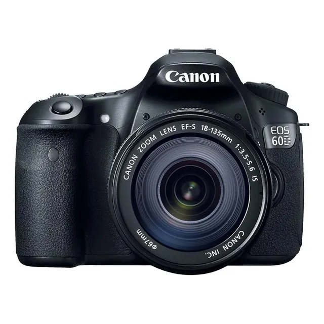 Cámara Dslr Canon Eos 60d 18 Mp Con Lente 18-135mm Is