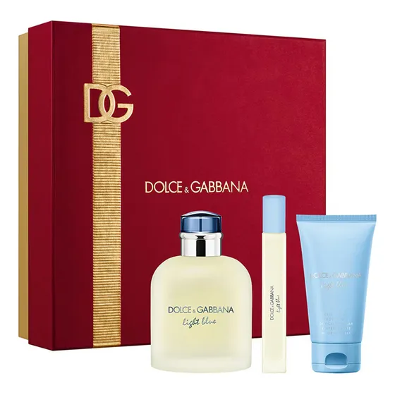 Light Blue Pour Homme Edt 125 Ml + Shower + Travel Spray