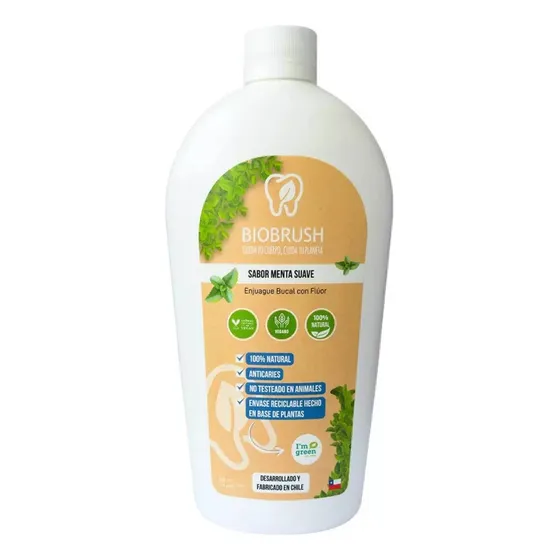 Biobrush Enjuague Bucal Natural 500ml