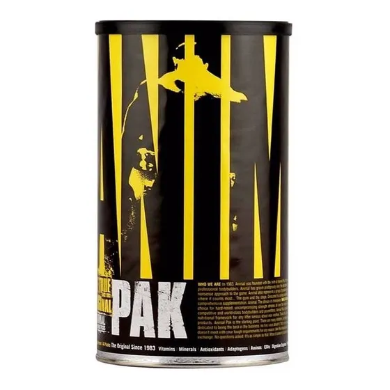 Multivitaminico Animal Pak 44 Paquetes Universal Nutrition Sin Sabor