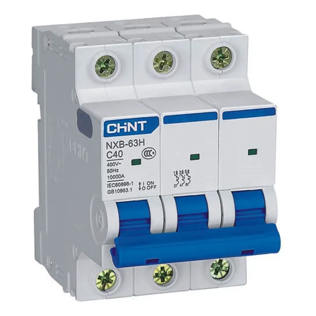 Chint Nxb-63h Breaker Riel 10ka 3 Polos 16/20 Amp