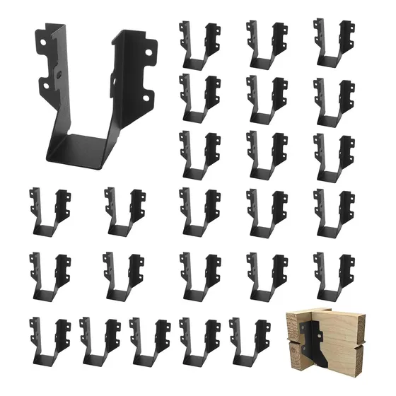 Laniakea 25 Perchas Para Vigas De 2 X 4, Calibre 18, Con Rec