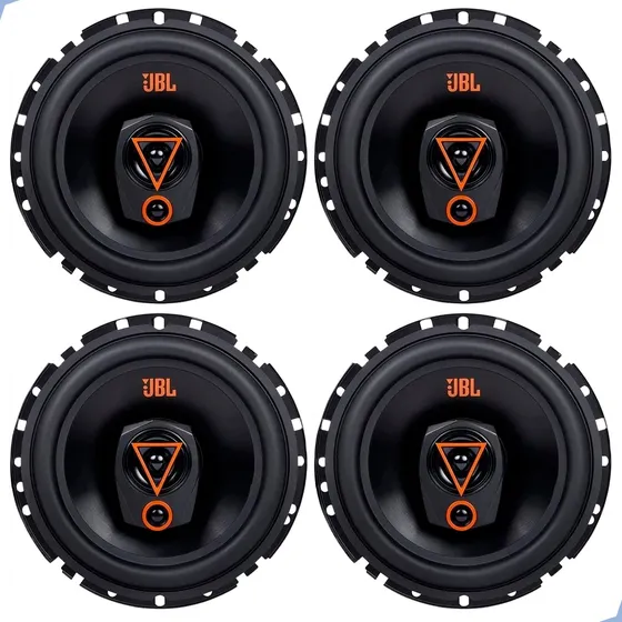 Kit 4 Alto Falantes 6 Jbl 6trms80 Triaxial 80w Rms 4 Ohms