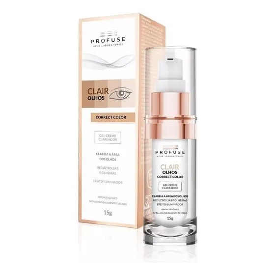 Gel Clareador Profuse Clair Olhos Correct Color 15g