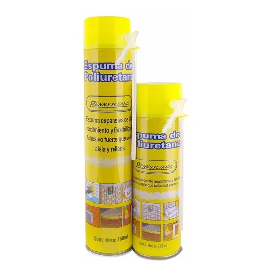 Espuma De Poliuretano Expansible Pennsylvania 750ml + 750ml