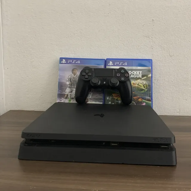 Ps4 Slim 1tb + Control + 4 Juegos Impecable Envío Gratis