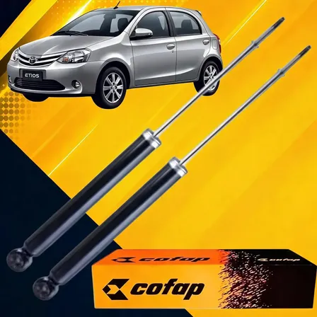 Par Amortecedor Traseiro Toyota Etios 2012 A 2021 Cofap