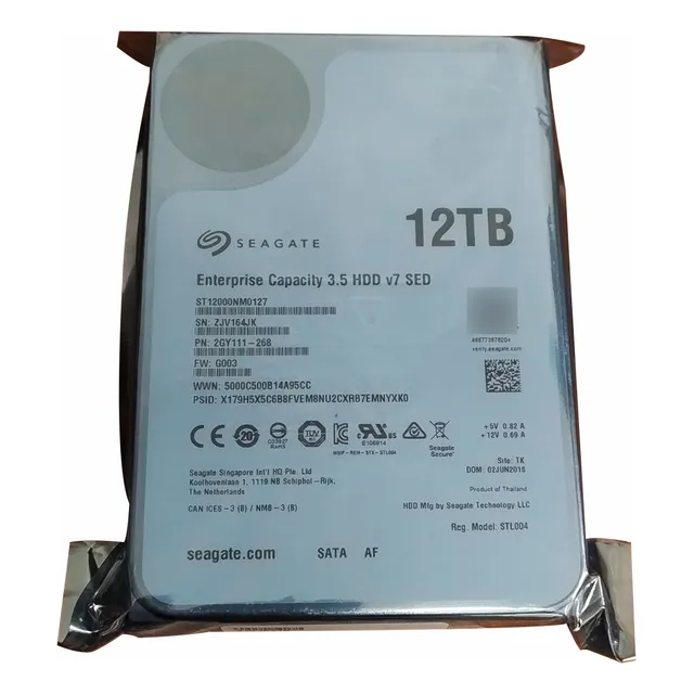 Disco Duro Seagete 12tb Newpull 3.5  / Para Video Vigilancia