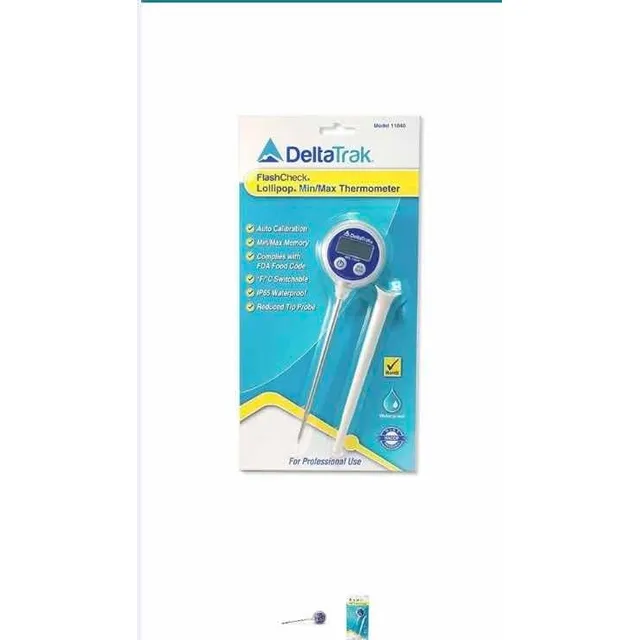 Termometro Digital Deltatrak Lolipop Mod 11040 30v
