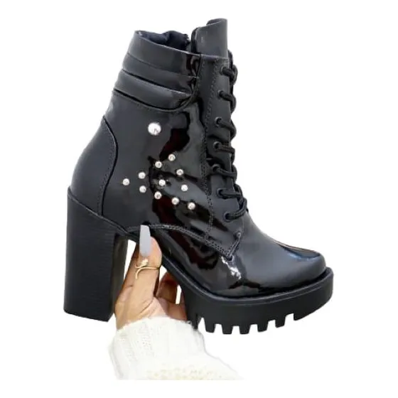 Botines Para Dama, Tacón Alto