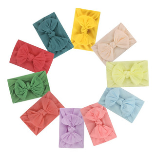 Niñas Bebes Turbante Headwrap Tiaras , 10 Color Rosa Niñas Bebes Turbante Headwrap Tiaras , 10 Color Rosa
