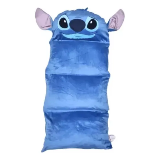 Colchonete Chão Stitch Infantil Criança Escola Filme Dormir Cor Azul