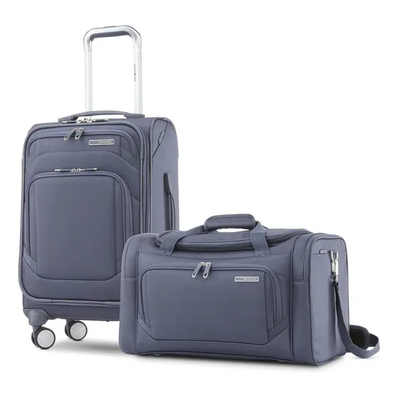 Samsonite Ascentra Softside Luggage, Slate, 2pc 54bhx