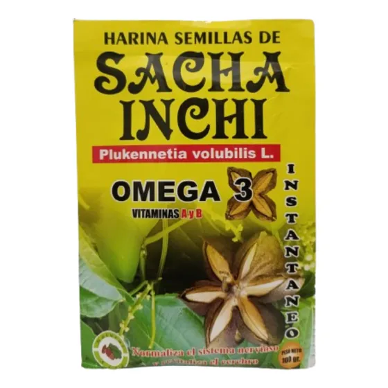 Sacha Inchi Con Omega 3 X 6 Unidades Sin Sabor