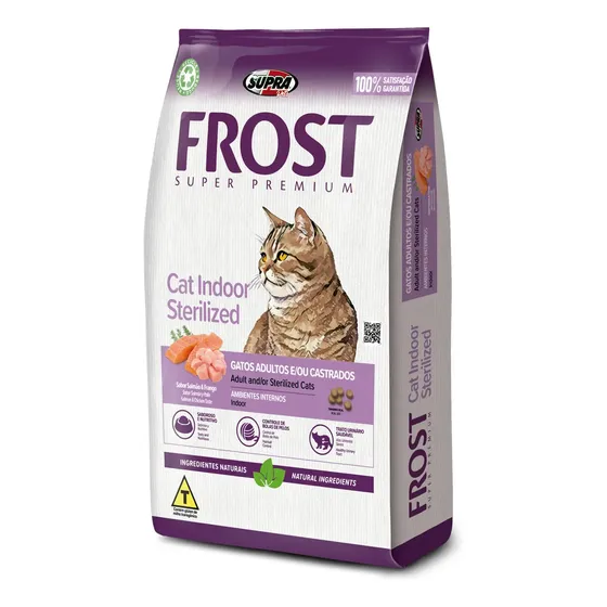 Frost Super Premium Gato Castrado Comida Seca Cat Indoor 8.5kg Mix | Cuotas sin interés