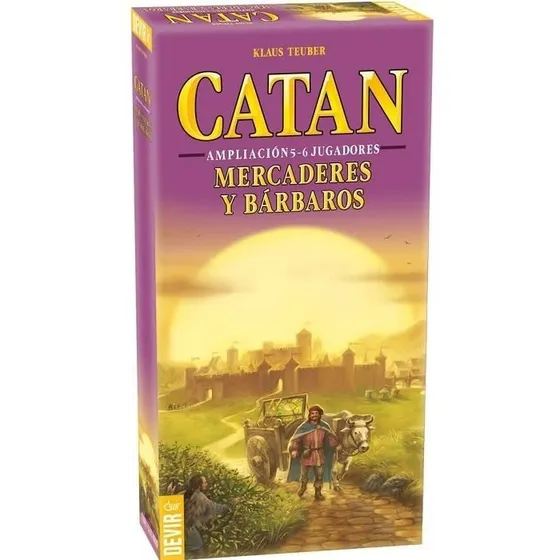 Catan: Mercaderes Y Bárbaros - Ampliación 5-6 Jugadores