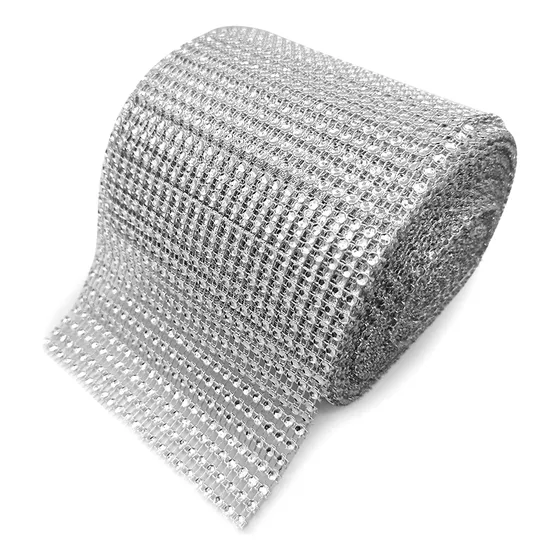 Galon Falso Strass Para Tortas Costura Deco X 10 Yardas