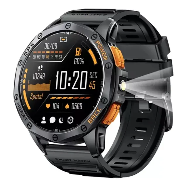 Reloj Inteligente K67 Gps Integrado Amoled Sumergible