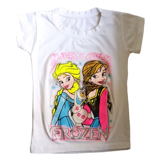 Franela Niña Frozen Talla 4