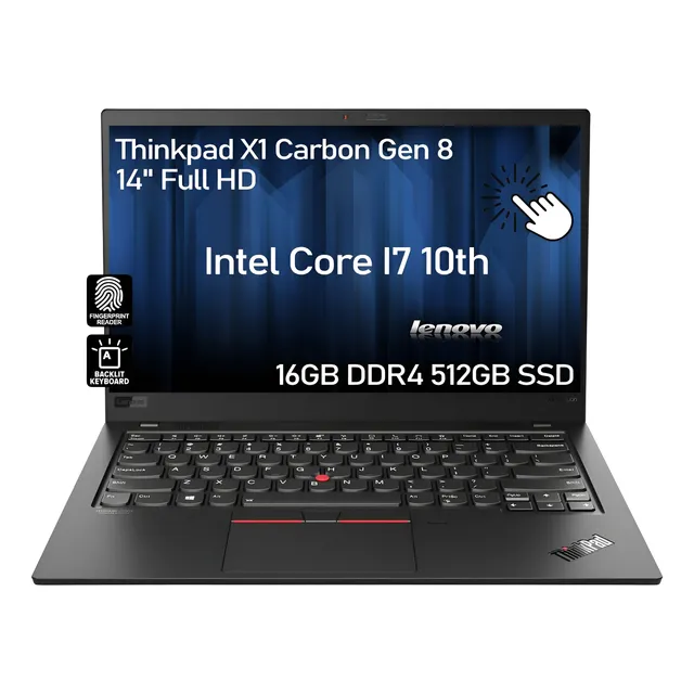 Lenovo Thinkpad X1 Carbon Gen 8 Touch Core I7 10610 16g 512g