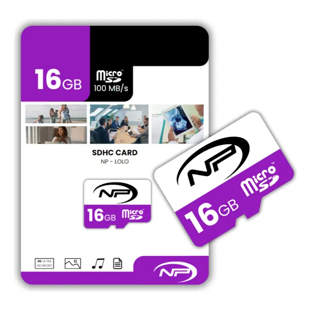 Memoria 16gb Micro Sd Clase 10 | Newprint