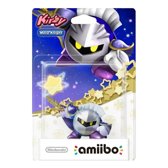 Figura Amiibo Original Nintendo Meta Knight Kirby