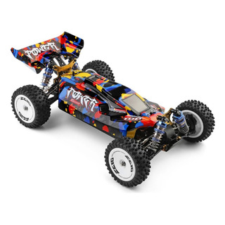 Carrinho Elétrico 4x4 Wltoys 124007 Brushless 75 Kmh Cor Preto Carrinho Elétrico 4x4 Wltoys 124007 Brushless 75 Kmh Cor Preto