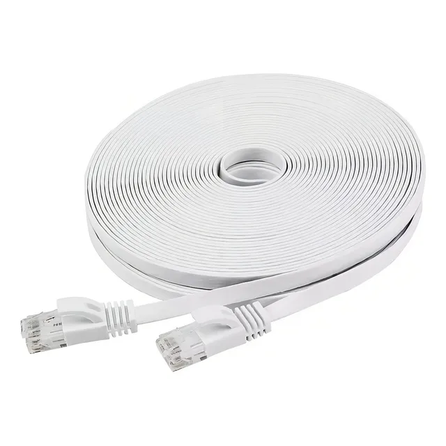 Cable De Red Ethernet Internet 30 Metros Rj45 Cat 6 Plano Una Ganga