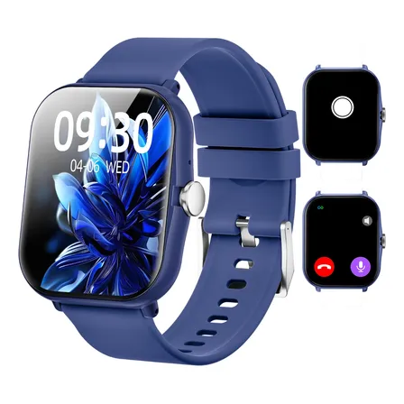 Smartwatch Llamadas Música Deportivo Azul