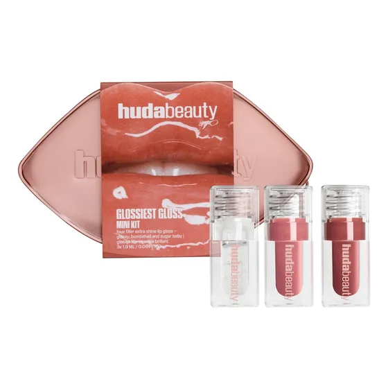Kit De Labios Glossiest Gloss Mini Kit | Huda Beauty