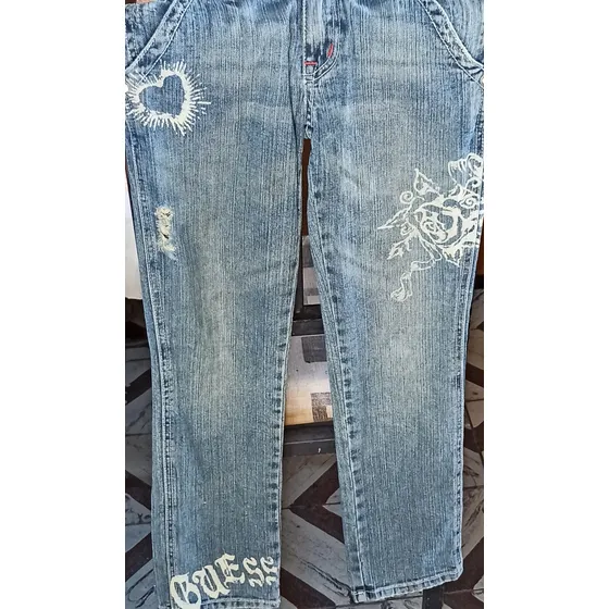 Pantalón De Jeans Para Niña Guess.