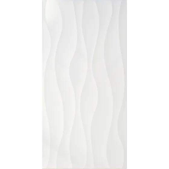 Cerámica Revestimiento Pared New Pacific White Brillo 31x60