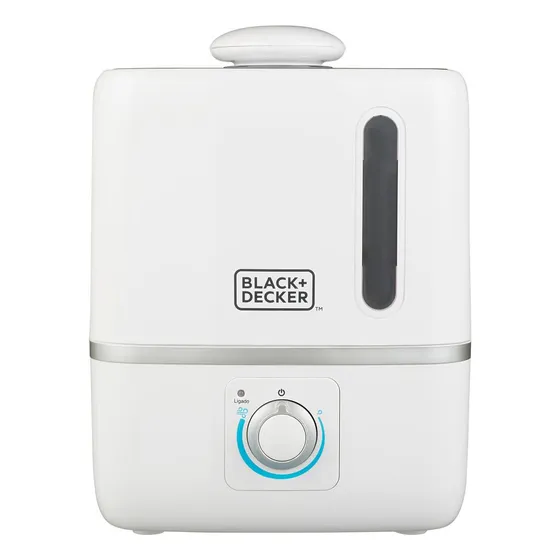 Umidificador De Ar Portátil Black Decker Modelo Air1000 Com Capacidade De 2,5l