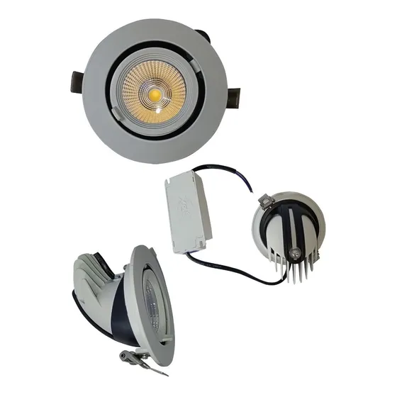 Lampara Spot Panel Led Para Empotrar 180o 12w