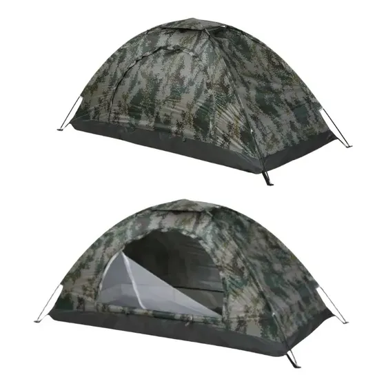 Barraca Camping Ultraleve 1 Pessoa Verde Impermeável 1500mm Universo Genial