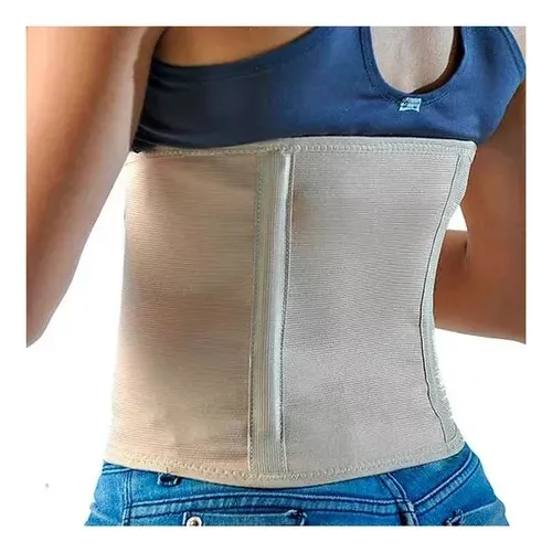 Faja Elastica Ballenada Lumbar Dolor Espalda Bander Green