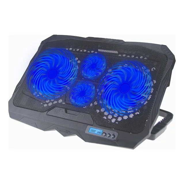 Base Cooler Para Notebook Gadnic Con Luz Led Con Usb