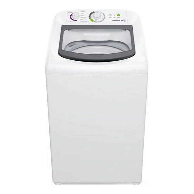 Máquina De Lavar Consul Cwb09bb 9kg Branca Com Dosagem Econômica E Ciclo Edredom 127v Máquina De Lavar Consul Cwb09bb 9kg Branca Com Dosagem Econômica E Ciclo Edredom 127v