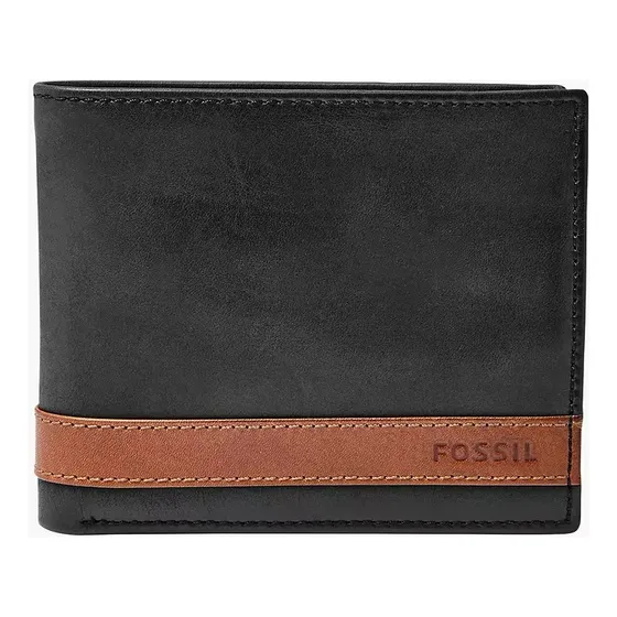 Billetera Fossil Caballero Quinn Large Con Monedero Bifold