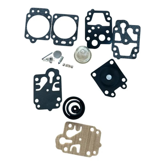 Kit Reparo Carburador Roçadeira 26c 43c 52cc +bomba Injetora
