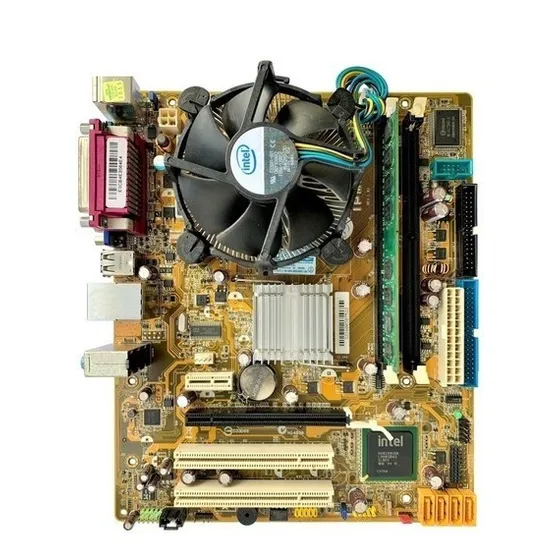 Kit Placa Mãe 775 Ddr 2 + Core 2 Duo + 2gb Completa