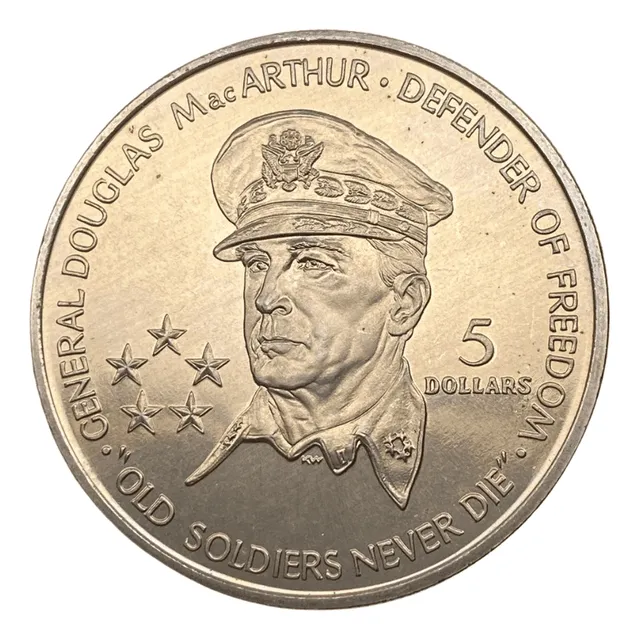 5 Dólares -defensor Da Liberdade -general Douglas Macarthur
