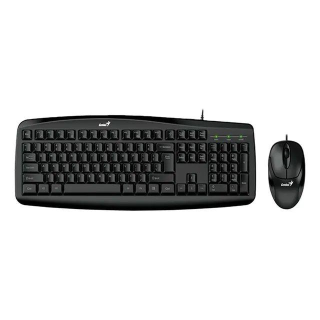 Kit Teclado Y Mouse Genius Smart Km-200 Usb 800dpi Negro