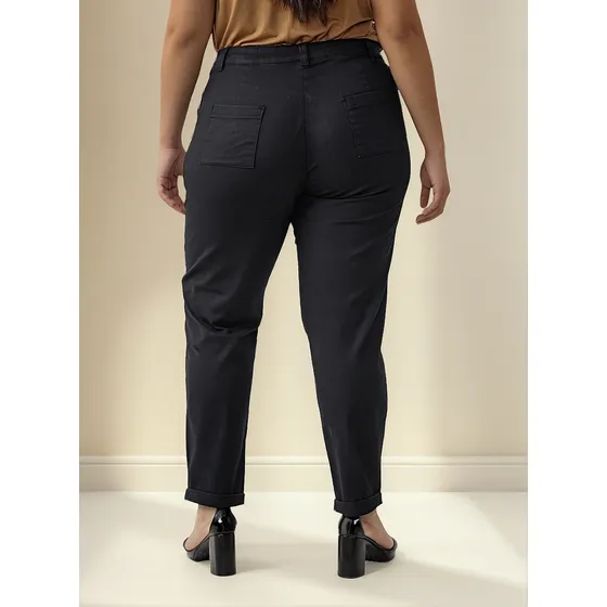 Pantalón Gabardina Cuor Di Mela Mildur 5559 Mujer