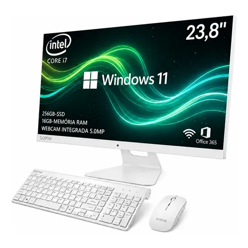 All In One Zh238 I5 16gb Ram 512gb Ssd Full Hd 23,8 Branco