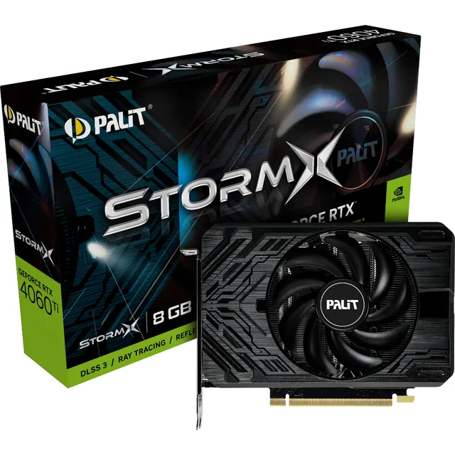 Tarjeta De Video Gamer Palit Rtx 4060ti Stormx 8gb Gaming